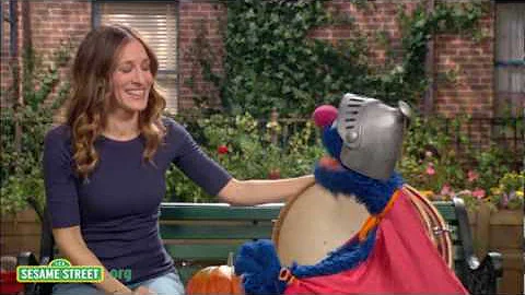 Sesame Street: Super Grover Helps Sarah Jessica Pa...