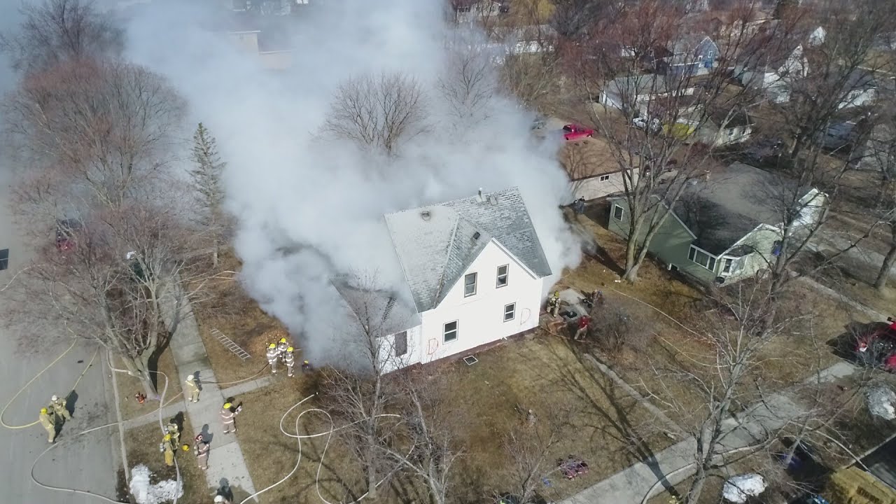 Canby Fire Dept house burn - YouTube