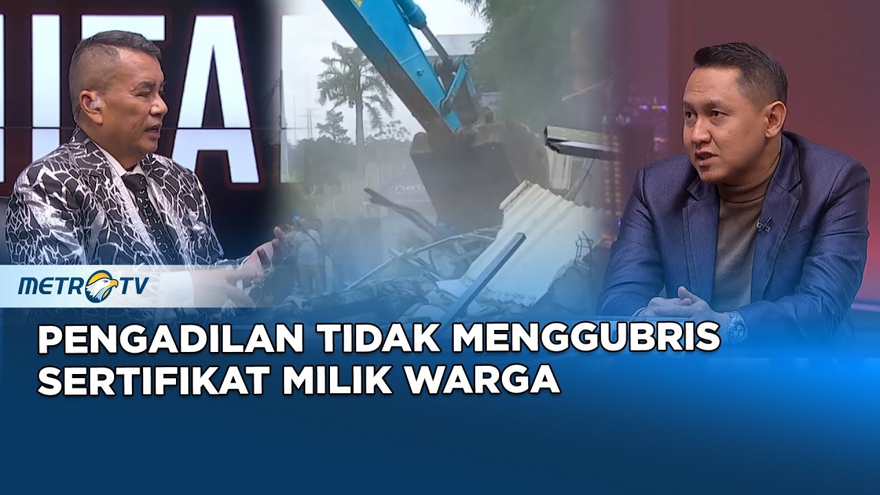 Agak Laen! Warga Punya SHM, Rumah Tetap Digusur Mendadak! 