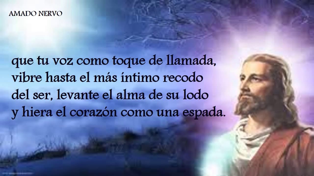 SI TU ME DICES VEN [ AMADO NERVO ] - YouTube