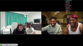 Adin Ross & Charleston White Call Zias & BLou😂 (FUNNY)