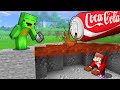 JJ Use FAKE COCA COLA To Prank Mikey in Minecraft (Maizen)