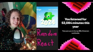 Random React: Various clips, Twitch Recap, etc.; 2024-12-13