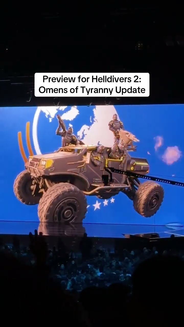 Helldivers 2: Omens of Tyranny DLC Announcement at the 2024 Game Awards