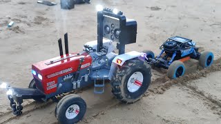 Swaraj tractor power RC car power ||Powerful of tractor and RC car