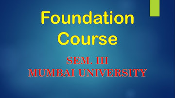 Foundation Course |Sem 3 | Mumbai University| Constitutional & Legal Rights of Scheduled Tribes (ST)