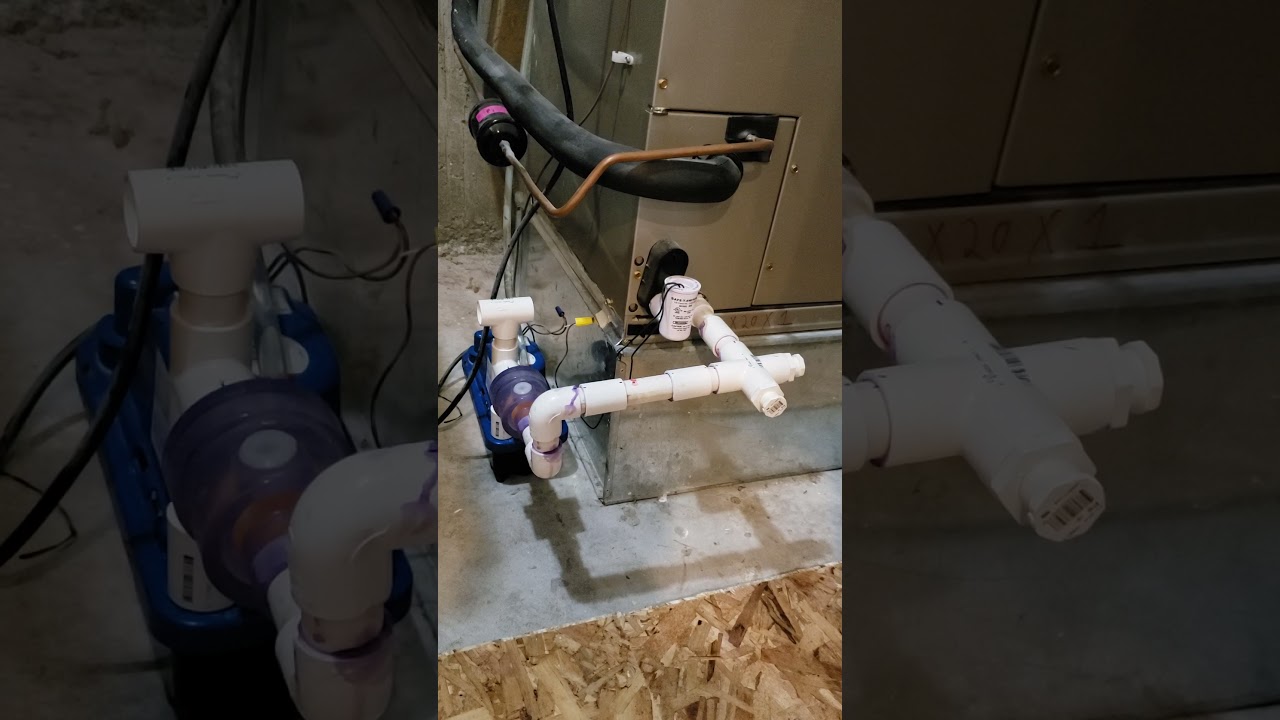 Waterless HVAC condensate trap YouTube