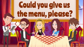 English Conversations at the Restaurant  English Speaking for Real Life