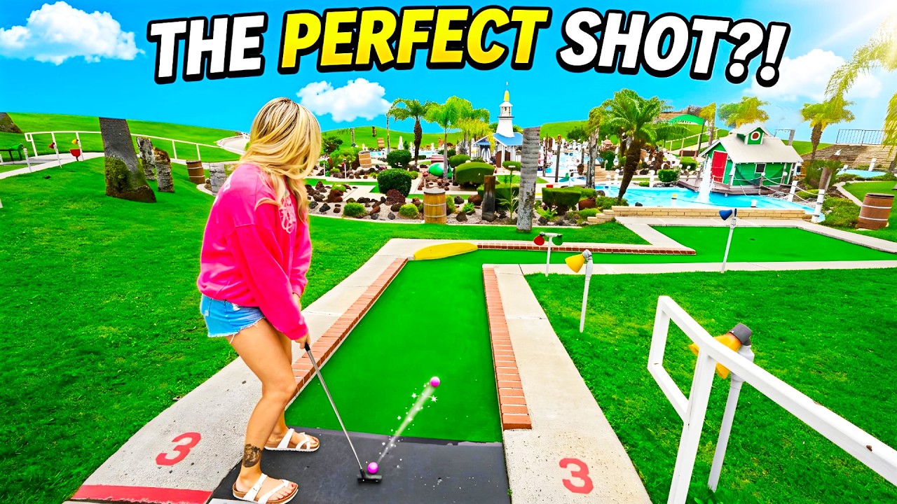 I Can't Believe Elisha Did This! - Hole in One!