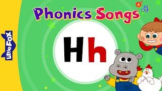 Letter Hh | New Phonics Songs | Little Fox | Animated Songs for Kids