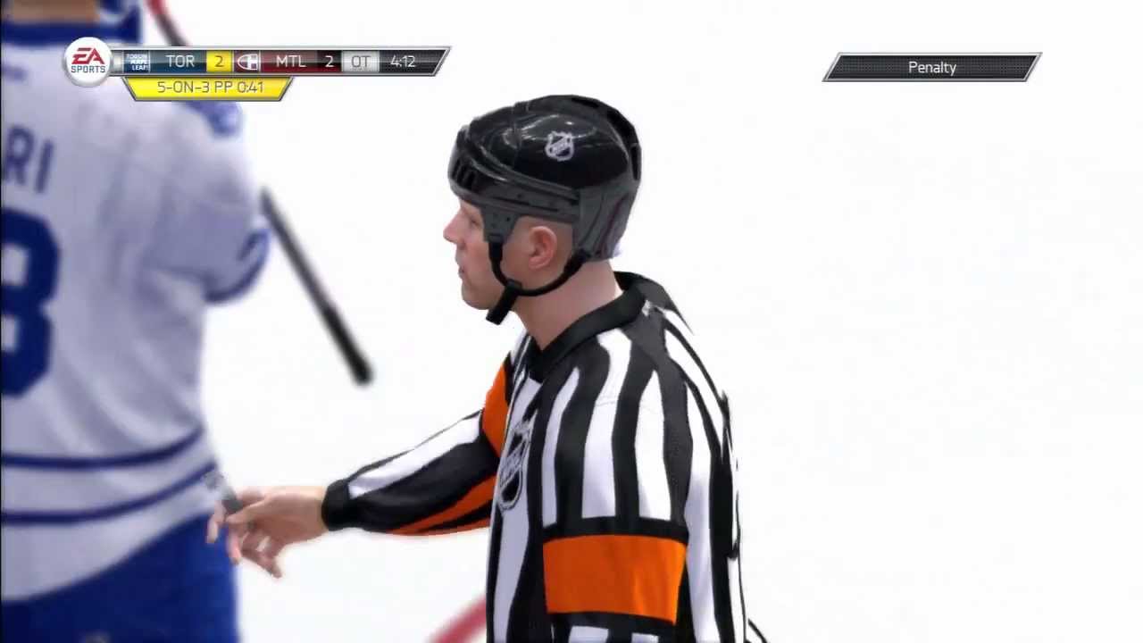 NHL 14 - My First Overtime Game in Game 1 of My Season - Playstation 3