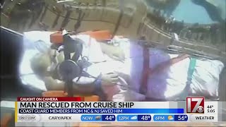 Coast Guard crews from NC, NJ rescue man