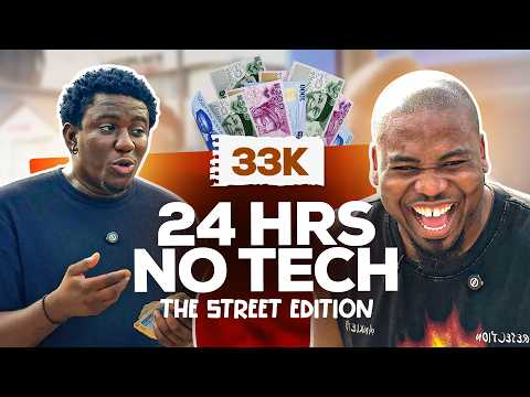 24 Hours No Tech - The Challenge 33K | @Salem King