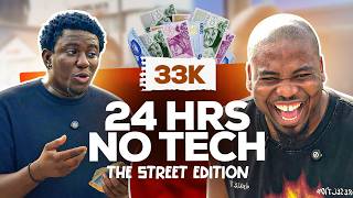 24 Hours No Tech - The Challenge 33K | @salemkinging