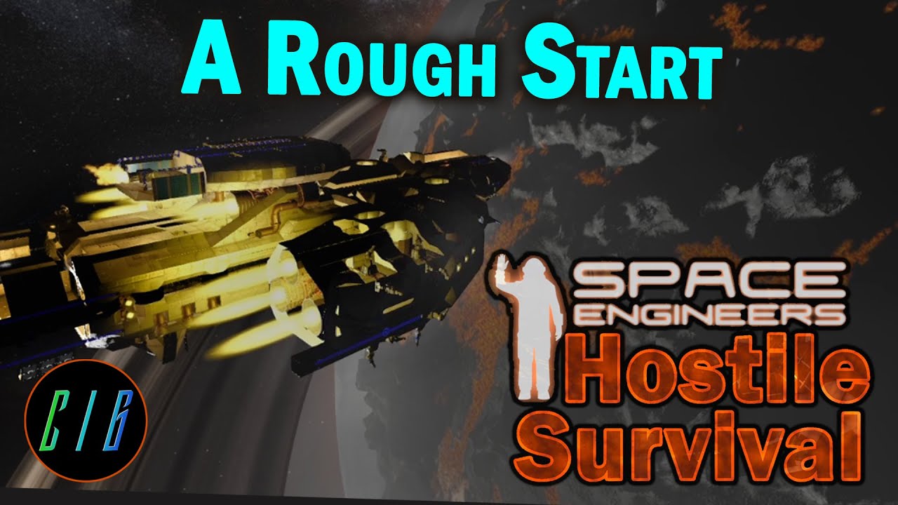 The Beginning - Space Engineers - Hostile Survival E1 - YouTube