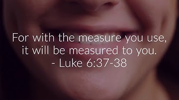 Verse Luke 6:37-38