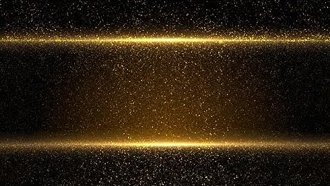 Dual Band Gold Particles Loop Stock Motion Graphics