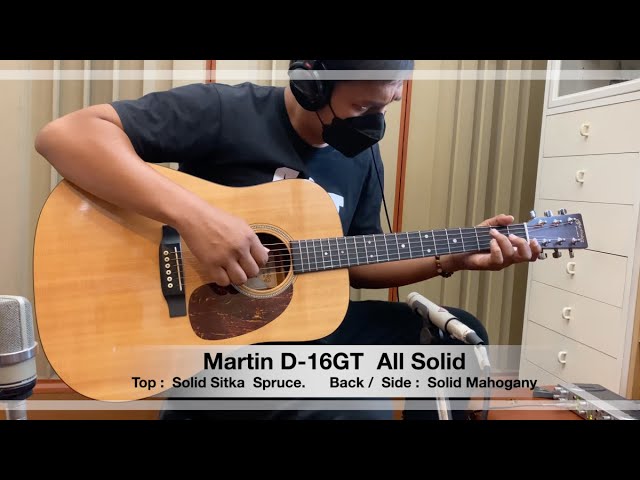 アメリカ製Martin D-16GT M-80付き takasanMartin D-16GT ギター
