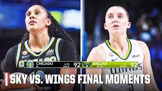 WILD FINISH 🔥 Chicago Sky vs. Dallas Wings Final Moments | WNBA on ESPN Wings