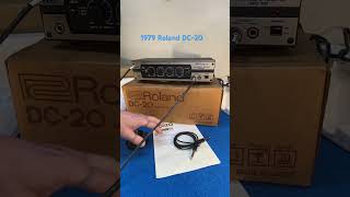 1979 Roland DC-20 BBD Echo from vintage Audio Nagoya #bbd #analog #roland #effects #producer