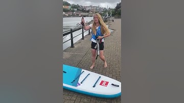 The danger of using ankle leashes on moving water