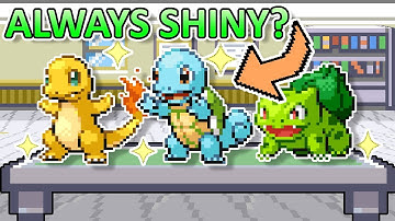GUARANTEED SHINY STARTER IN POKEMON FIRE RED AND LEAF GREEN(How to RNG Starters and SID in FRLG)