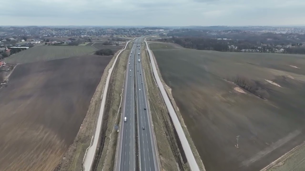 S52   Północna Obwodnica Krakowa styczeń 2025