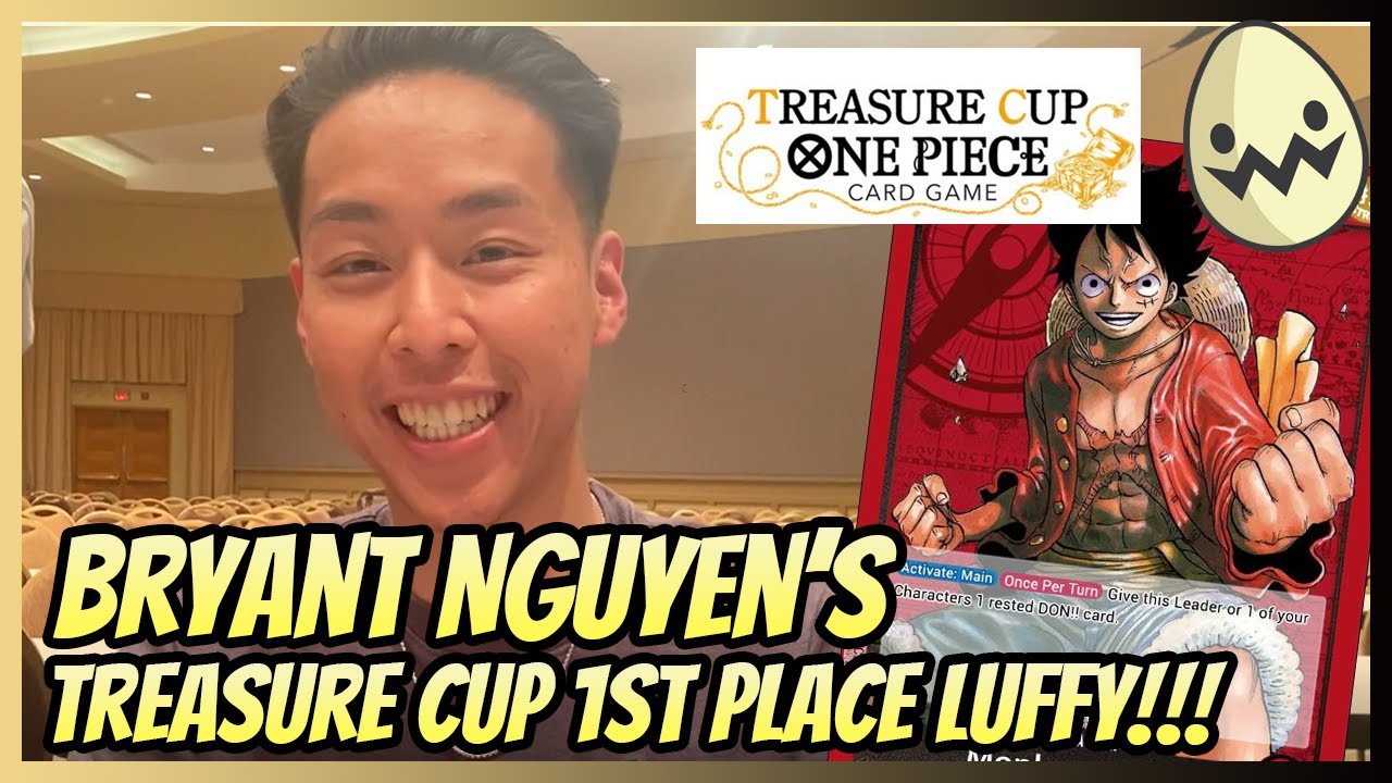 One Piece Card Game Bryant Nguyen's 1st Place Luffy! Treasure Cup Long