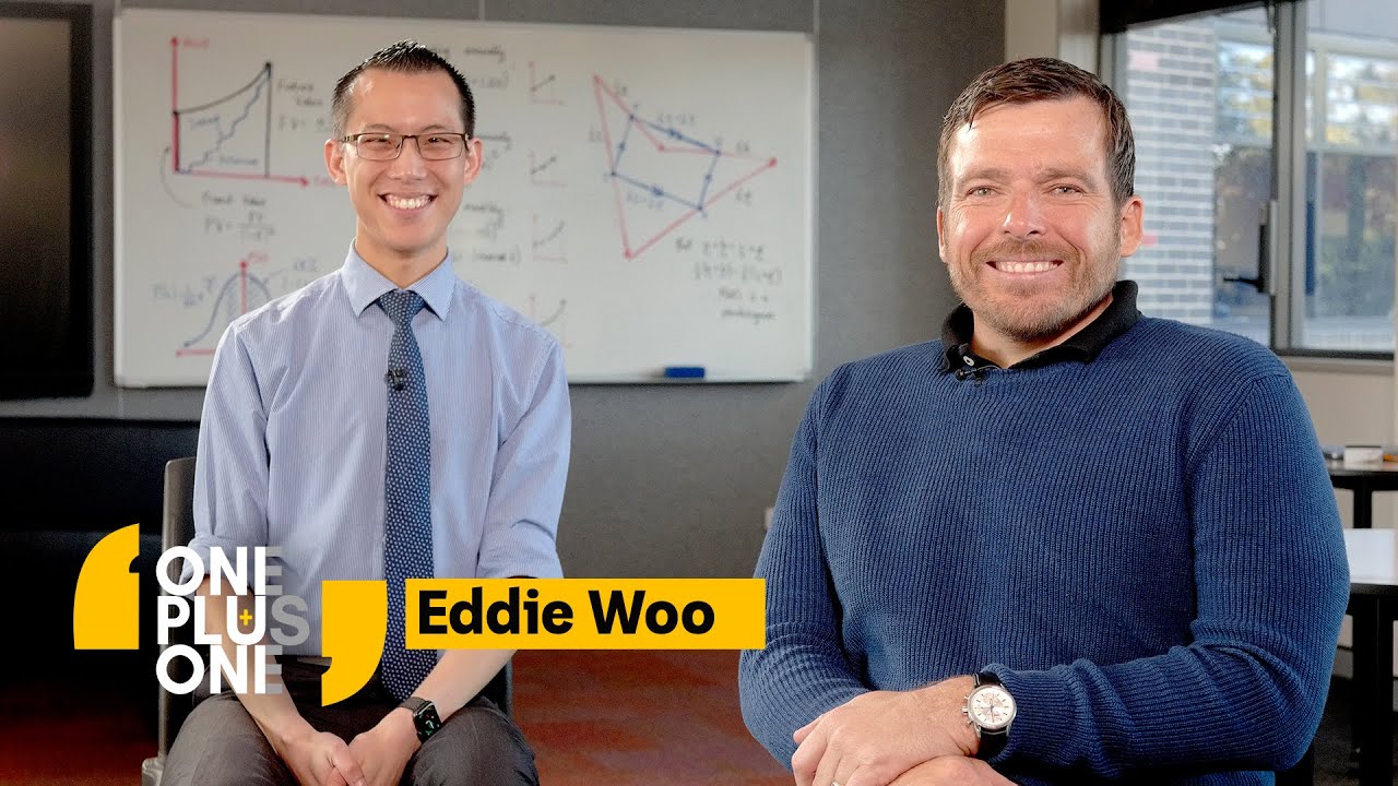 ⁣Australia’s favourite maths teacher: Eddie Woo | One Plus One