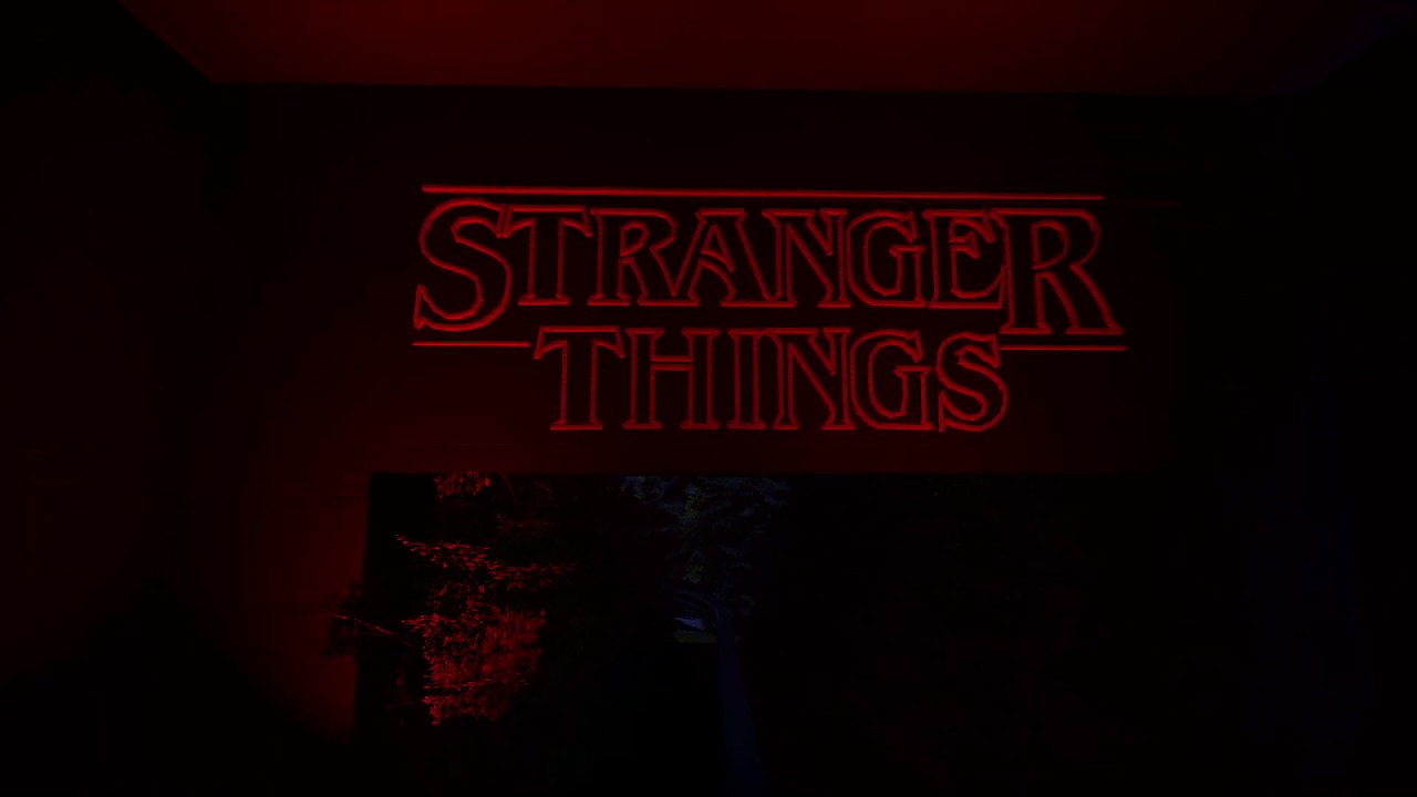 STRANGER THINGS THE RIDE (Planet Coaster Dark Ride)
