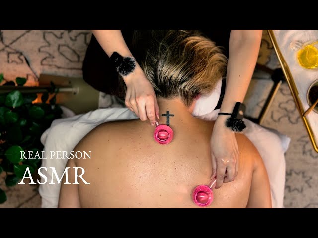 ASMR Massage for Anxiety Relief and Self Love [No Talking]