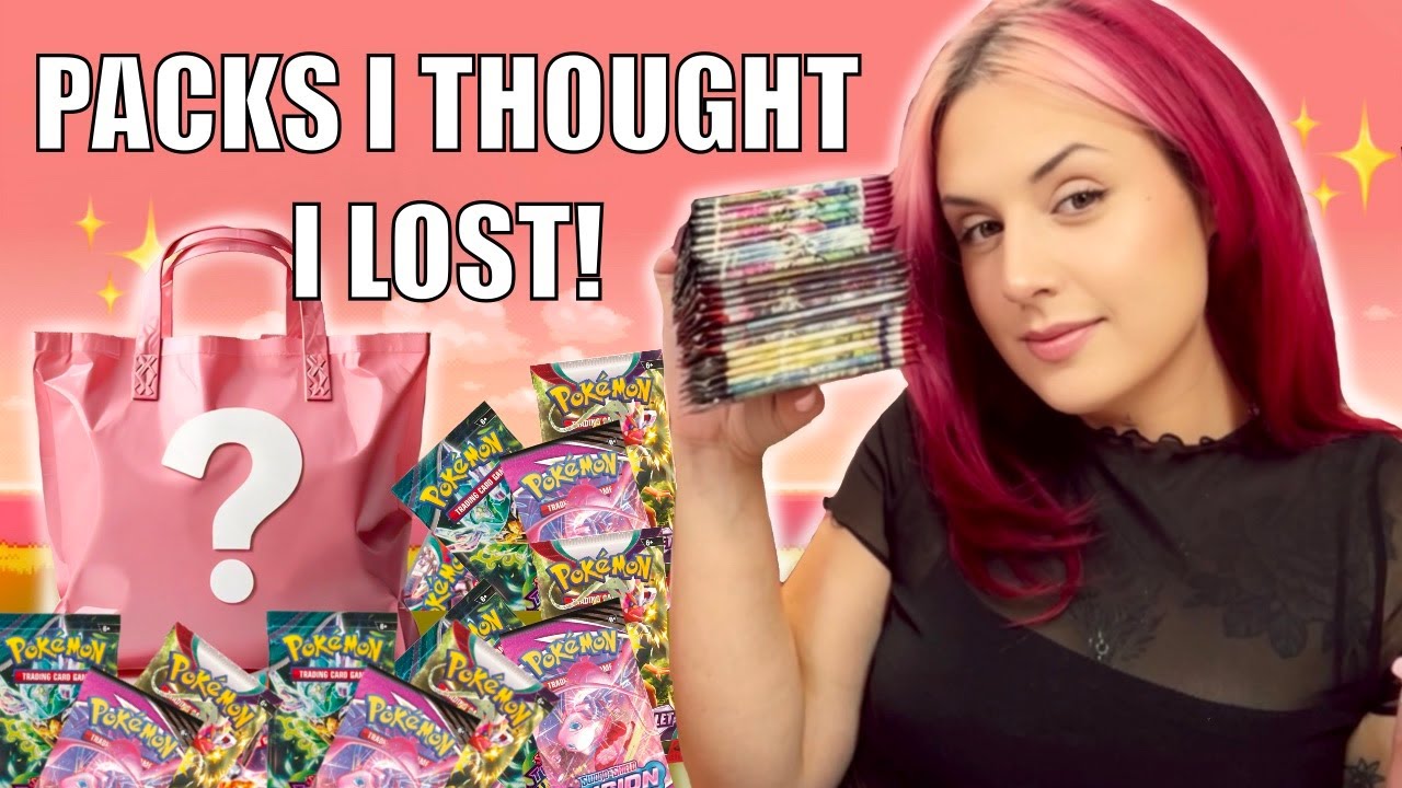 Pokémon Pack Opening 🌸 49 Random Packs I thought I lost! - YouTube