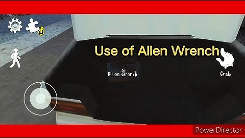 Use of Allen Wrench in Ice Scream 2 .