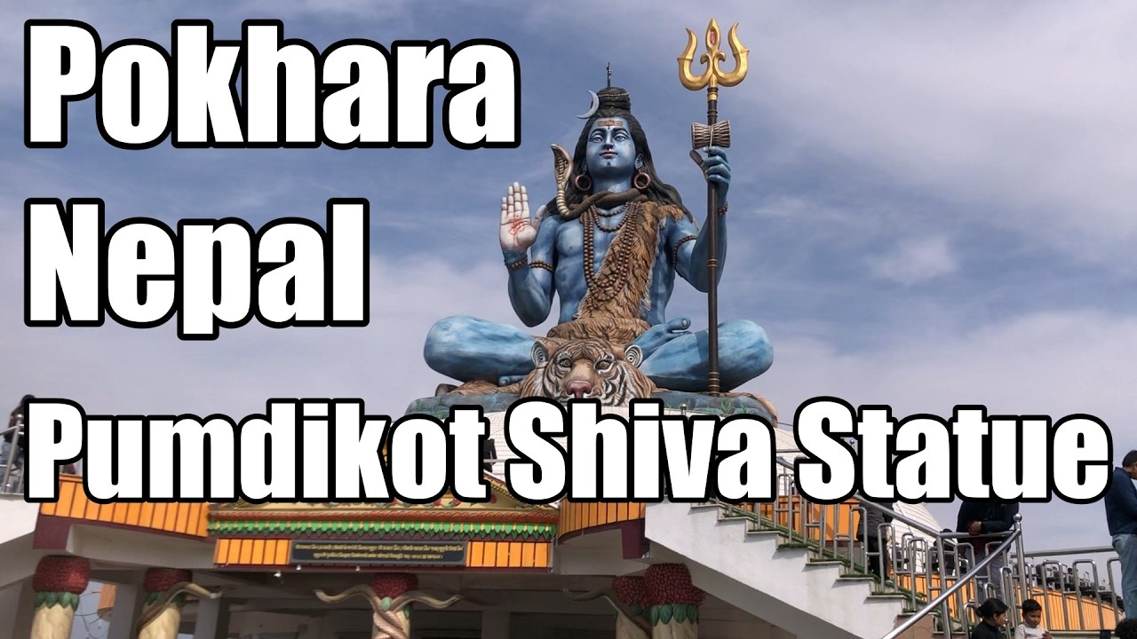 Pumdikot Shiva Statue Lord Shiva Hindu temple in Pokhara Nepal second tallest statue of Shiva Hindus