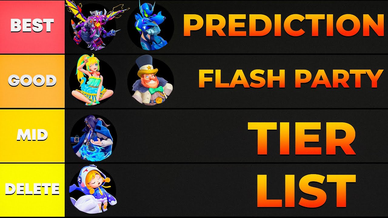 Season 14 Flash Party Prediction Tier List - ft. SnessFresh & Invis