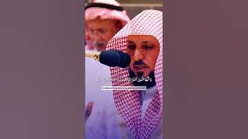 تلاوة جميلة❤️ الشيخ  #ماهر_المعيقلي من سورة الصف