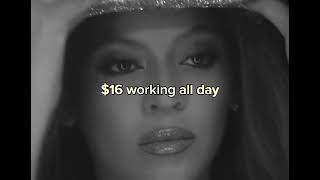 Beyoncé - 16 CARRIAGES (Lyric Video)