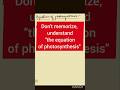 #Photosynthesis #Class10Biology #LifeProcesses #BiologyShorts #YouTubeShorts #NCERT#ytshorts #shorts