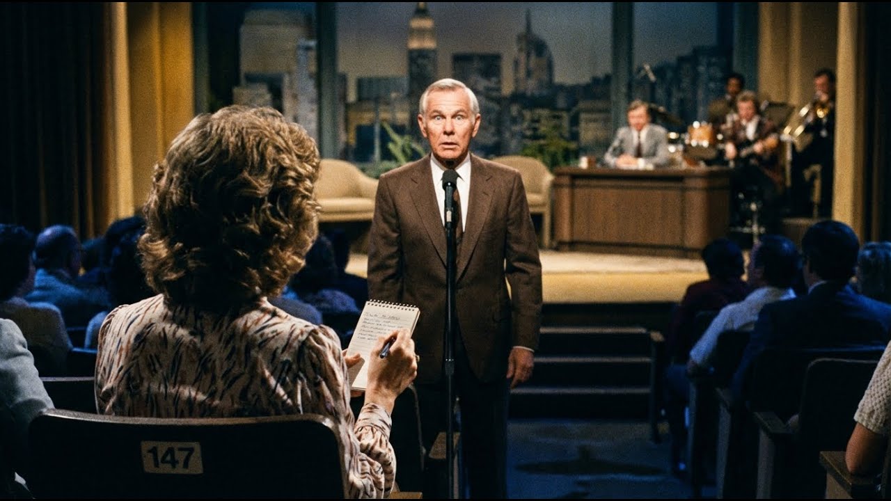 Johnny Carson Saw THIS Woman in His Audience...Panicked Because She Was The Therapist He'd Run From