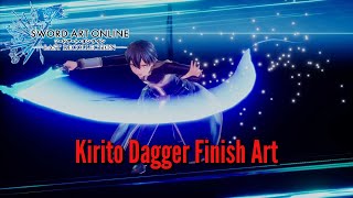 Saolr Kirito Dagger Finish Art