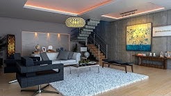 4.- COMO HACER UN RENDER INTERIOR | Vray 3.4 Sketchup HD - Durasi: 19.19. 