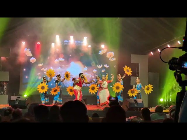 Teachers on stage