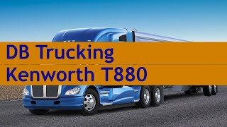 DB Trucking Utilizes Fleet of Kenworth T880s for Deliveries
