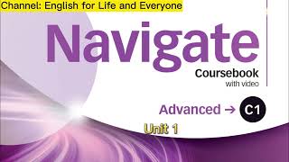 Navigate C1 Advanced Unit 1