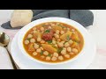 GARBANZOS CON CALABAZA