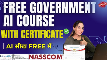 Free Government AI Certification Course | Yuva AI for ALL Certificate कैसे ले | Nasscom Futureskills