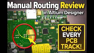 Manual Routing Review in Altium (Real PCB Check) #altiumdesigner  #PCBDesign #PCBRouting  #DTXVN