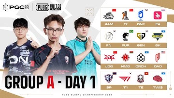 [PUBG_TW] PGC 2025 世界冠軍賽 - 小組賽 Day 1 !主播 !賽制 !team !map