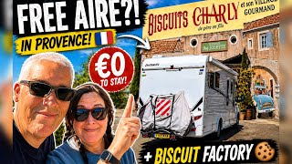 FREE Aire in Coustellet 🇫🇷 | Market + Biscuit Factory 🍪