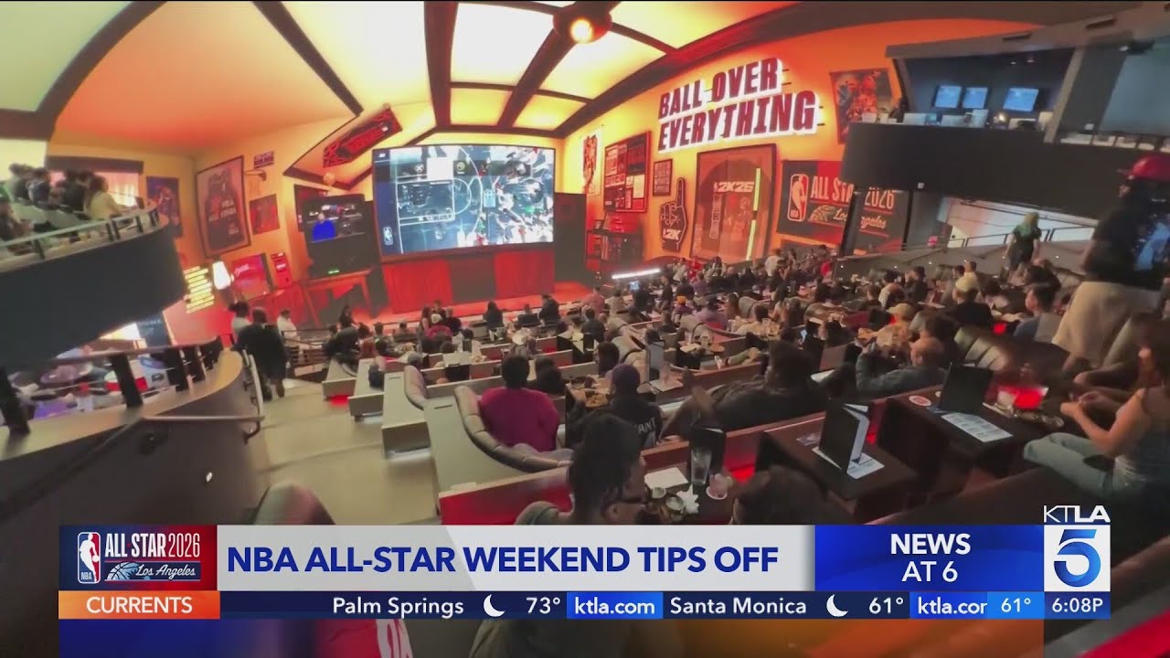 NBA All-Star weekend events kick off in Inglewood